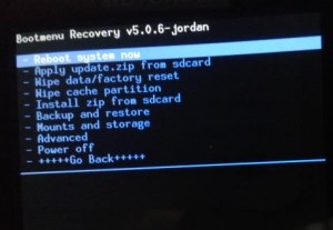 Boot Menu Boot Menu