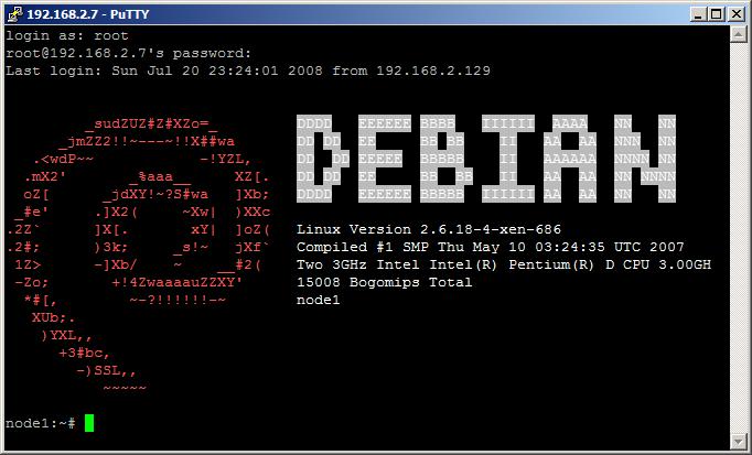 Debian ESXI